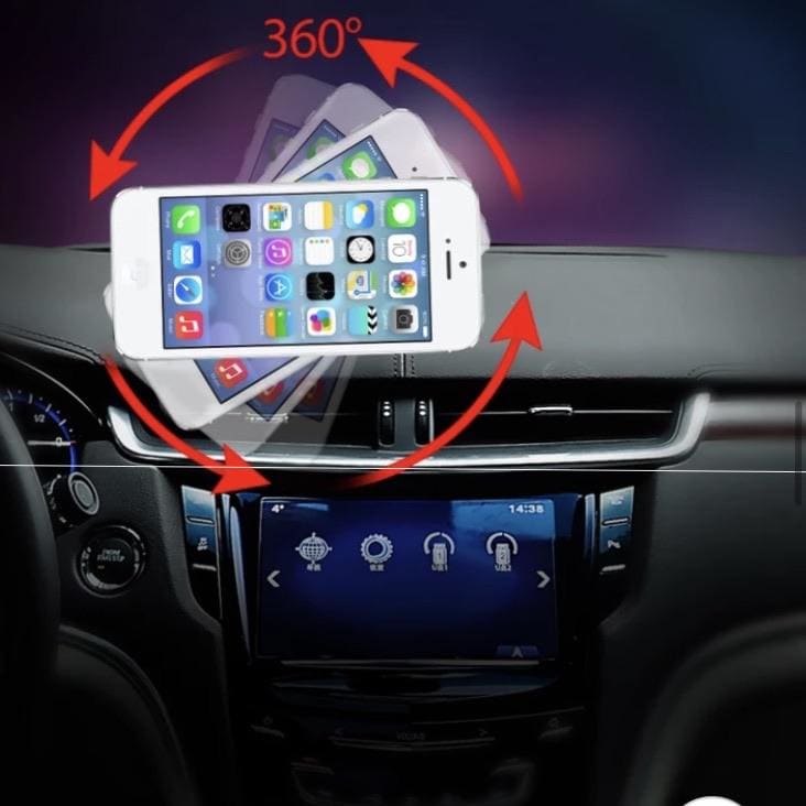 Magnetic Phone Holder (Black) 9eight5