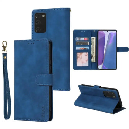 Wallet Case for Samsung Galaxy (Blue) Habicare