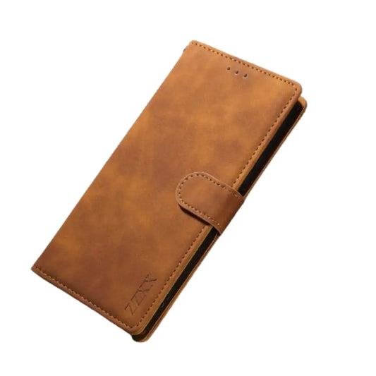 Wallet Case for Samsung Galaxy (Brown) Habicare