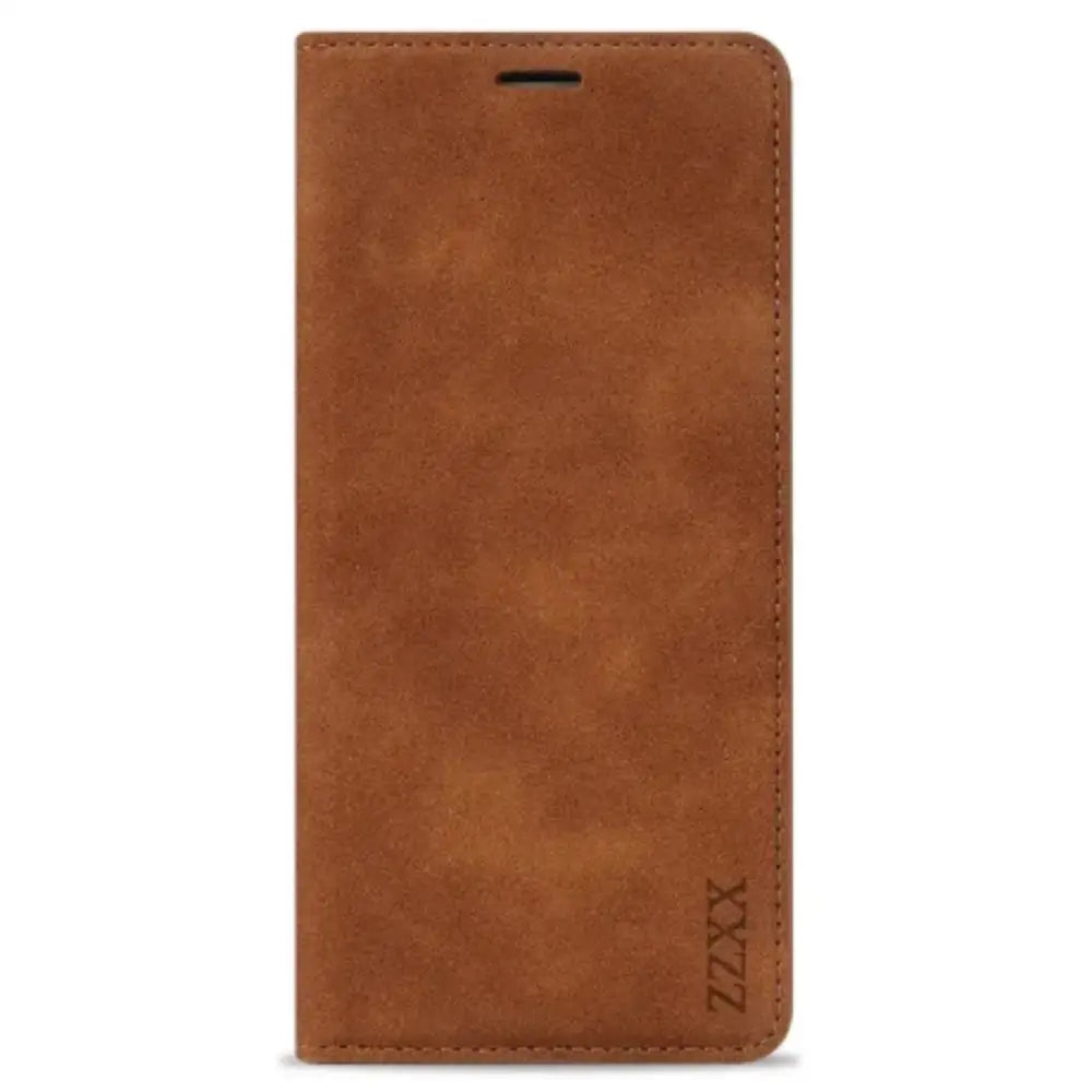 Wallet Case for Samsung Galaxy S & A Series (Brown) Habicare