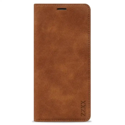 Wallet Case for Samsung Galaxy S & A Series (Brown) Habicare