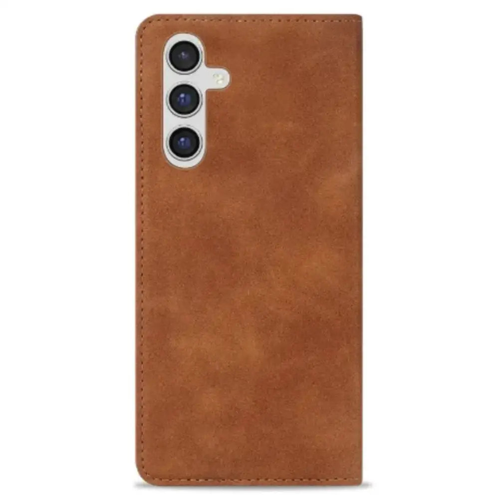 Wallet Case for Samsung Galaxy S & A Series (Brown) Habicare