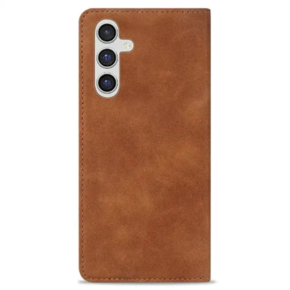 Wallet Case for Samsung Galaxy S & A Series (Brown) Habicare