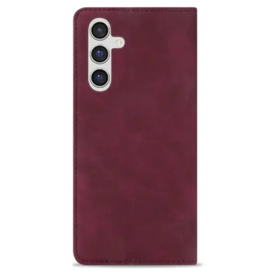Wallet Case for Samsung Galaxy S & A Series (Wine Red) Habicare