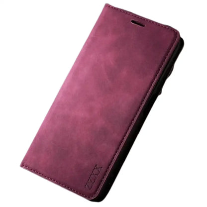 Wallet Case for Samsung Galaxy S & A Series (Wine Red) Habicare
