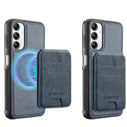 Magsafe Leather Case for Samsung S Series & A Series (Blue) Habicare