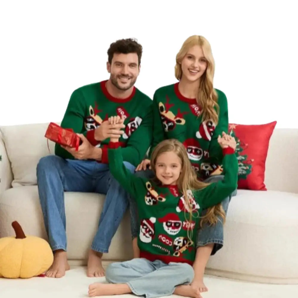 Matching Family Christmas Sweaters (5 sizes available) Habicare
