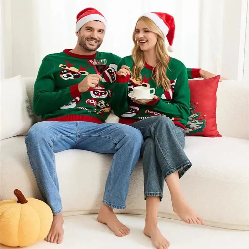 Matching Family Christmas Sweaters (5 sizes available) Habicare