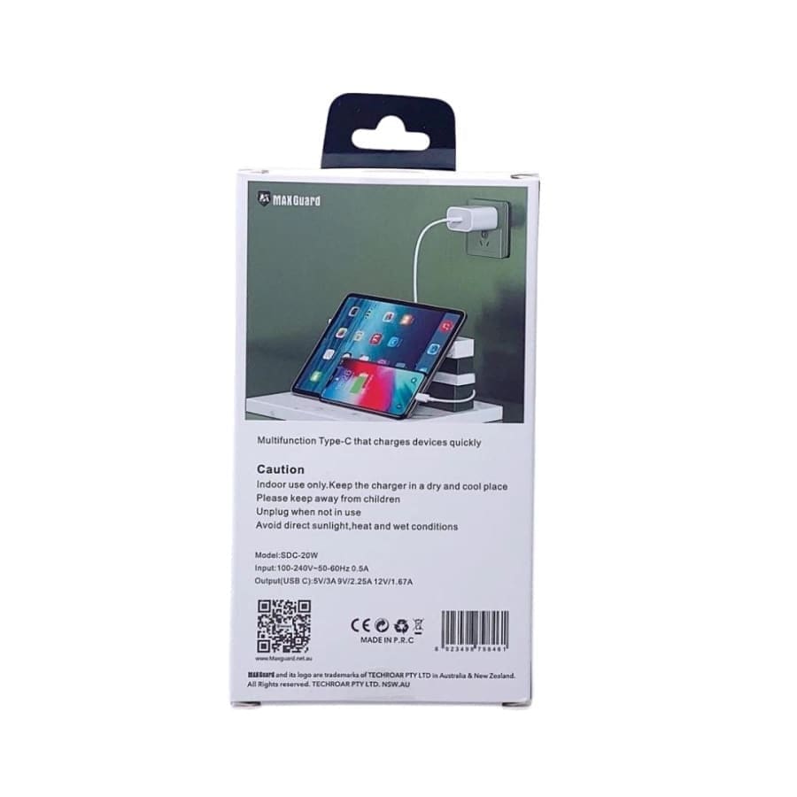 Maxguard Type C Power Adapter Wall Plug (NZ / AUS) That Watch Shop