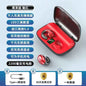 Mead's Supply & Equipment Outfitters S19 bone conduction wireless Bluetooth earphones in black, designed for comfortable audio listening