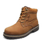 Black Winter Martin Boots by Mead's Supply & Equipment Outfitters, size 38, with sturdy waterproof design and warm lining.