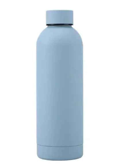 Avocado green stainless steel sports water bottle with a sleek design, 500ml capacity, from Mead's Supply & Equipment Outfitters.