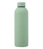 Avocado green stainless steel sports water bottle from Mead's Supply & Equipment Outfitters, 500ml capacity, durable drinkware for active use.