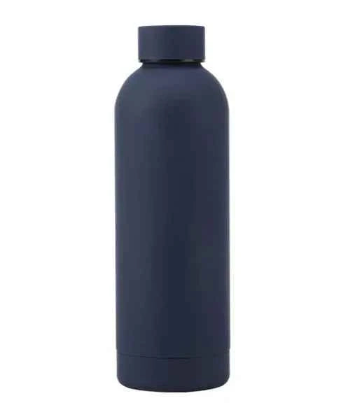 Avocado green stainless steel sports water bottle with screw-on lid, 500ml capacity, by Mead's Supply & Equipment Outfitters.