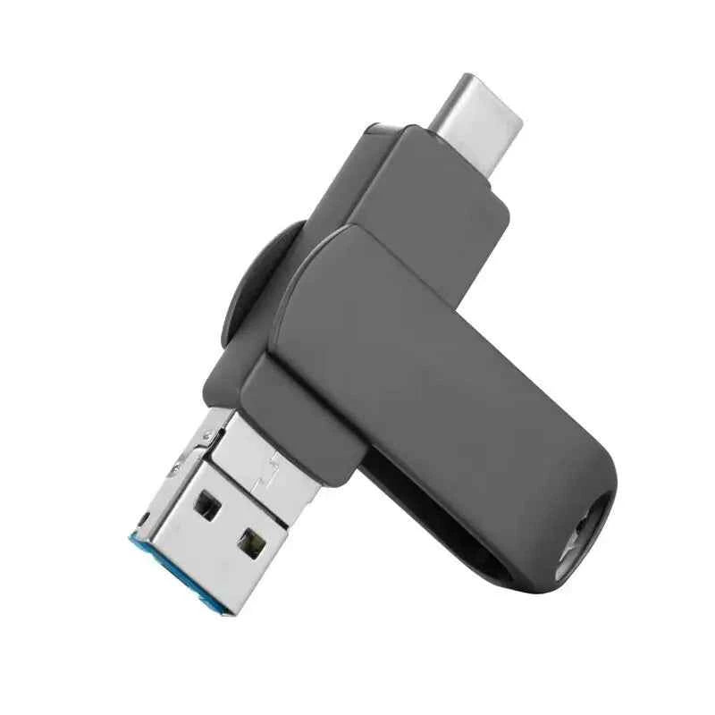 Silver 64GB multi-function mobile phone U disk drive by Mead's Supply & Equipment Outfitters for electronics accessories.