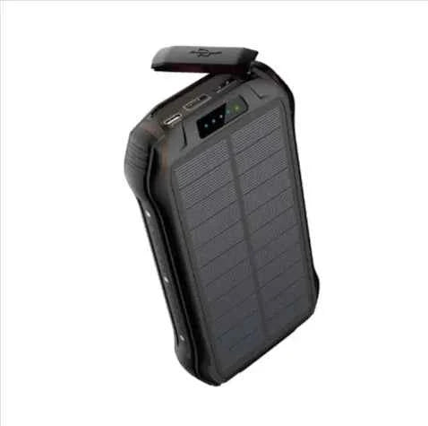 Orange 26800mAh power bank with Type-C outlet and wireless charging from Mead's Supply & Equipment Outfitters Limited, electronic device.