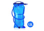 Blue 2L hydration bladder water bag from Mead's Supply & Equipment Outfitters, designed for sports and outdoor hydration needs.