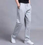 Men's black oversized cotton casual knit sweatpants with relaxed fit joggers from Mead's Supply & Equipment Outfitters.