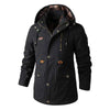 Men's Plus Size Hooded Windbreaker Jacket - Lightweight Outdoor Wind Jacket | Extended Sizes