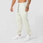 Men's black athletic joggers with side stripe, Mead's Supply & Equipment Outfitters limited men's track sweatpants.