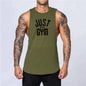 White men's loose cotton sleeveless singlet by Mead's Supply & Equipment Outfitters, showing comfortable fit and lightweight fabric.