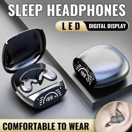 Black wireless Bluetooth headphones with voice control, designed for outdoor use, featuring a 4-8 hour battery from Mead's Supply & Equipment.