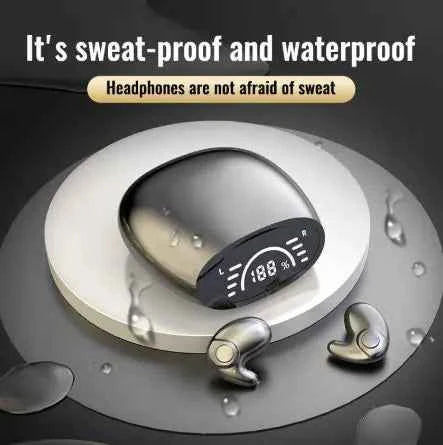 Mead's Supply outdoor Bluetooth headphones with wireless design, voice control, and 4-8 hour battery in black, available in 3 colors.