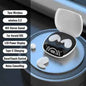 Mead's Supply & Equipment Outfitters wireless Bluetooth Post-Ear headphones in black with voice control and 4-8 hour battery life.