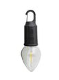 Portable camping LED lamp from Mead's Supply, rechargeable outdoor lantern with magnetic base and bright light for camping trips.