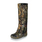 Mead's Supply outdoor camouflage snow cover for camping and hiking, featuring dead leaves pattern for outdoor equipment.