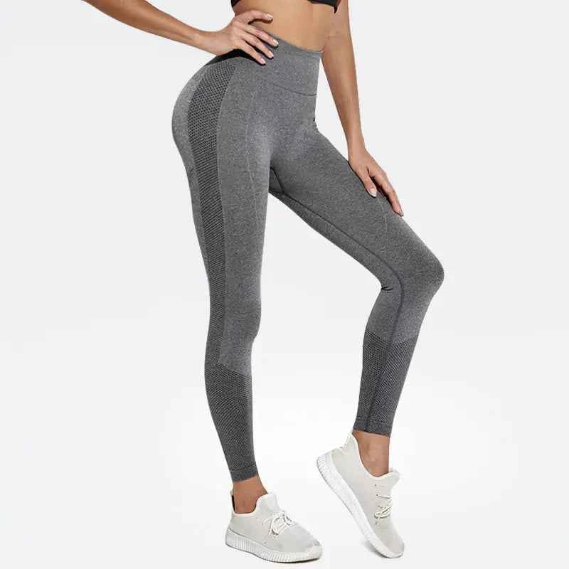 Black high waist women's yoga pants by Mead's Supply & Equipment Outfitters, featuring a slim fit, quick-dry fabric, and hip-lifting design.