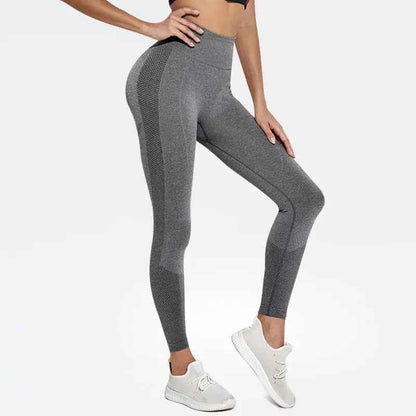 Black high waist women's yoga pants by Mead's Supply & Equipment Outfitters, featuring a slim fit, quick-dry fabric, and hip-lifting design.