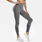 Black high waist women's yoga pants by Mead's Supply & Equipment Outfitters, featuring a slim fit, quick-dry fabric, and hip-lifting design.
