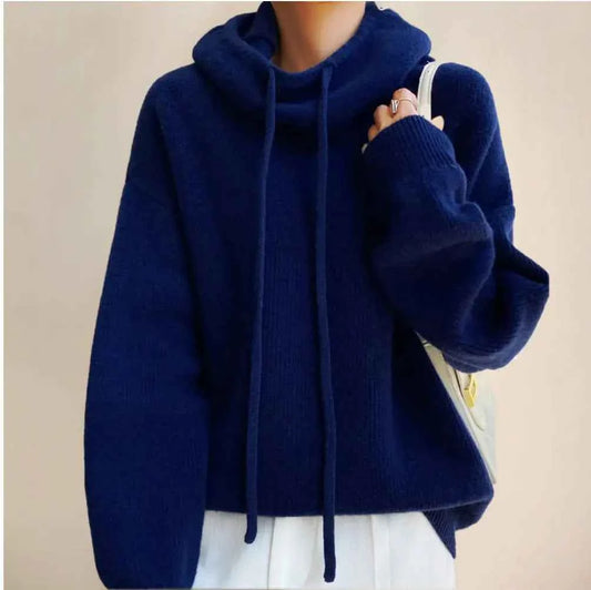 Women's merino wool high neck sweater top from Mead's Supply & Equipment Outfitters, featuring a cozy, fitted design.