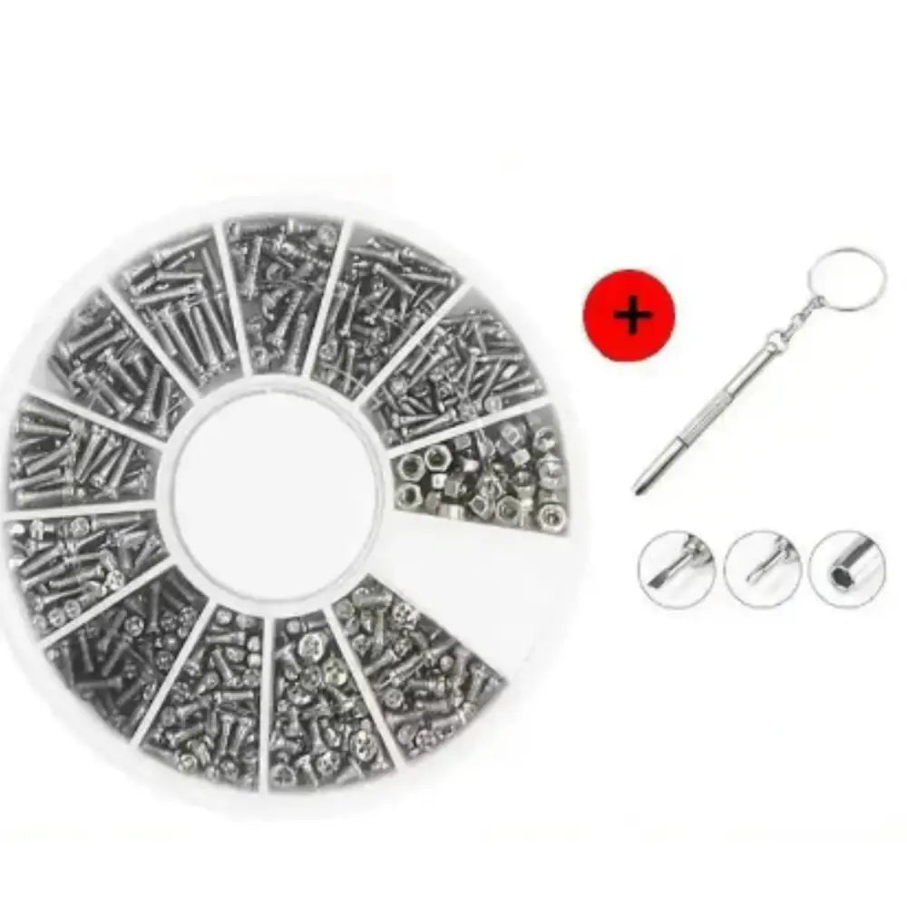 Micro Screw Set for Glasses, Watches, Phones & Tablets Habicare