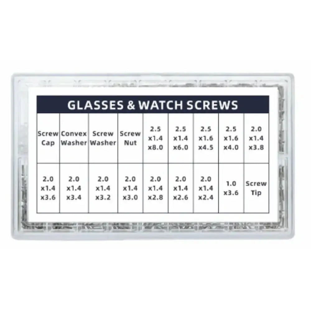 Micro Screw Set for Glasses, Watches, Phones & Tablets Habicare