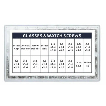 Micro Screw Set for Glasses, Watches, Phones & Tablets Habicare