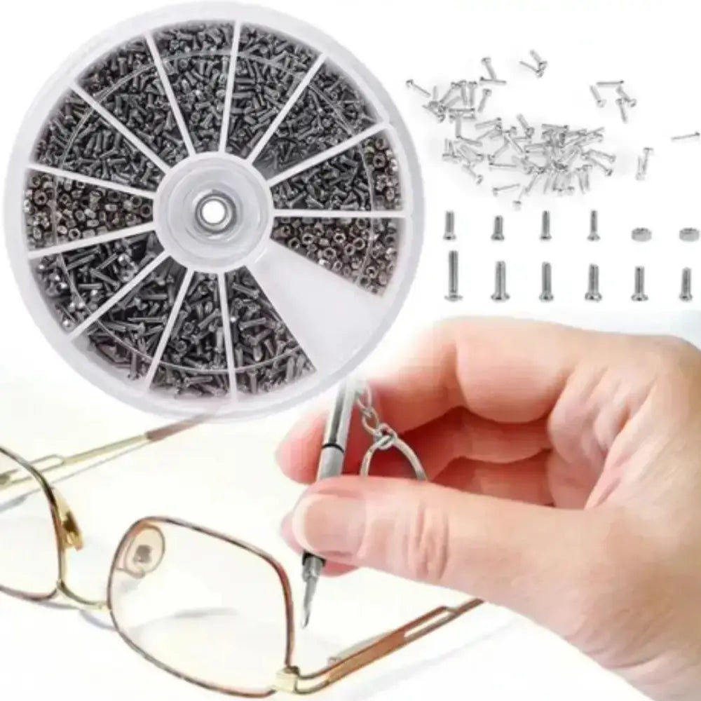 Micro Screw Set for Glasses, Watches, Phones & Tablets Habicare