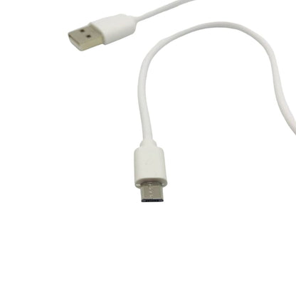 White 50cm Micro USB cable from 9eight5, used for charging and data transfer with compatible electronic devices.