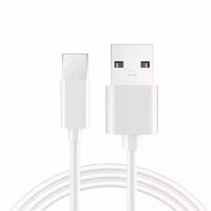 White 50cm Micro USB cable by 9eight5, ideal for charging and data transfer with compatible electronic devices.