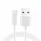 White 50cm Micro USB cable by 9eight5, ideal for charging and data transfer with compatible electronic devices.