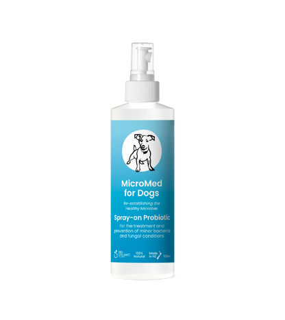 MicroMed for Dogs Acute Care in a 250ml bottle, providing immediate care and support for canine health needs.