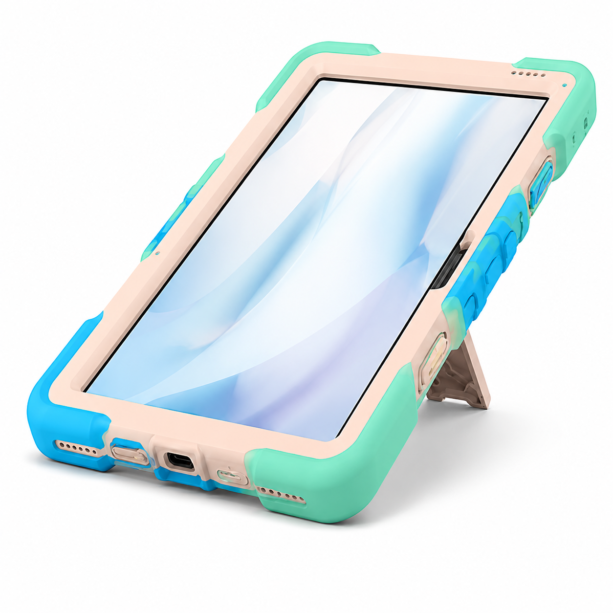 Microsoft Surface Go 2 (10.5 Inch) Rugged Shockproof Case with Kickstand (Rainbow) - ShopHub