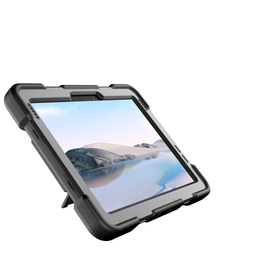 Microsoft Surface Go 1 (10.5 Inch) Rugged Shockproof Case with Kickstand (Black)