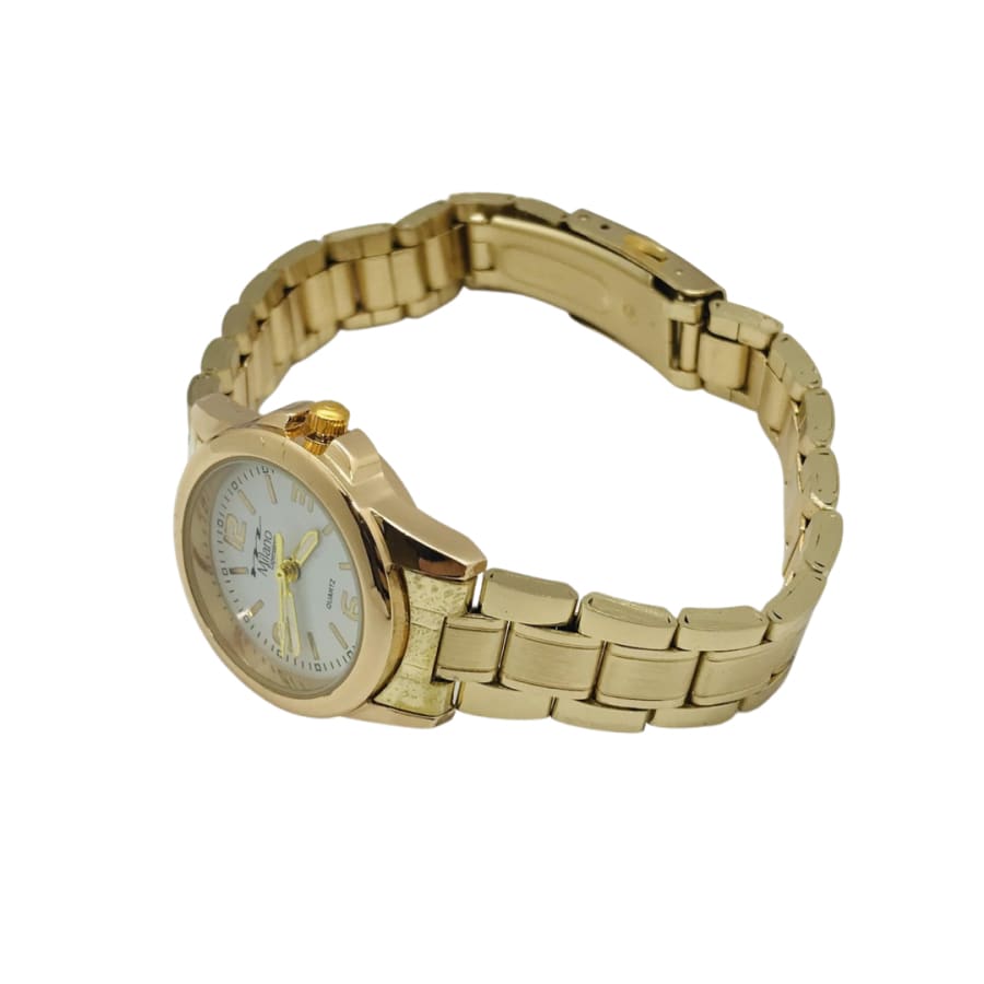 Milano Classic (Gold & White) That Watch Shop
