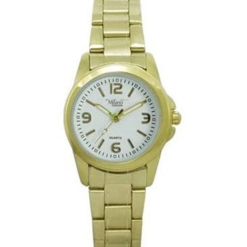 Milano Classic (Gold & White) That Watch Shop