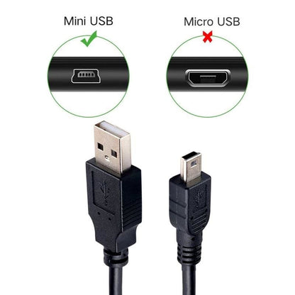 9eight5 mini USB cable for phone and tablet, 50cm length, compact and durable accessory for charging and data transfer.
