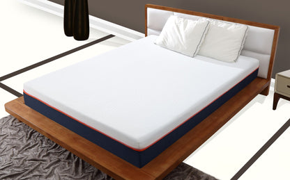 Super King 3-in-1 memory foam mattress by sue-e furniture showing plush, layered foam design on a clean bed setup.