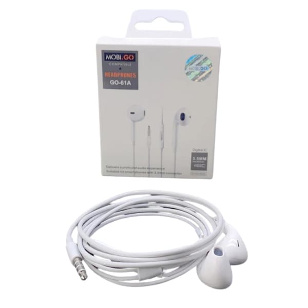 Mobigo GO-61A Earphones (extra bass) (3.5mm Jack) 9eight5