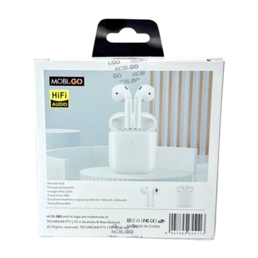 Mobigo True Wireless Stereo Earphones - TWSA2 9eight5